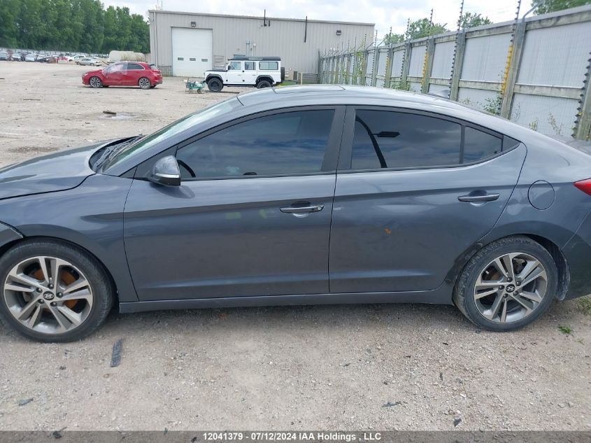 2018 Hyundai Elantra Gls VIN: KMHD84LF4JU484973 Lot: 12041379