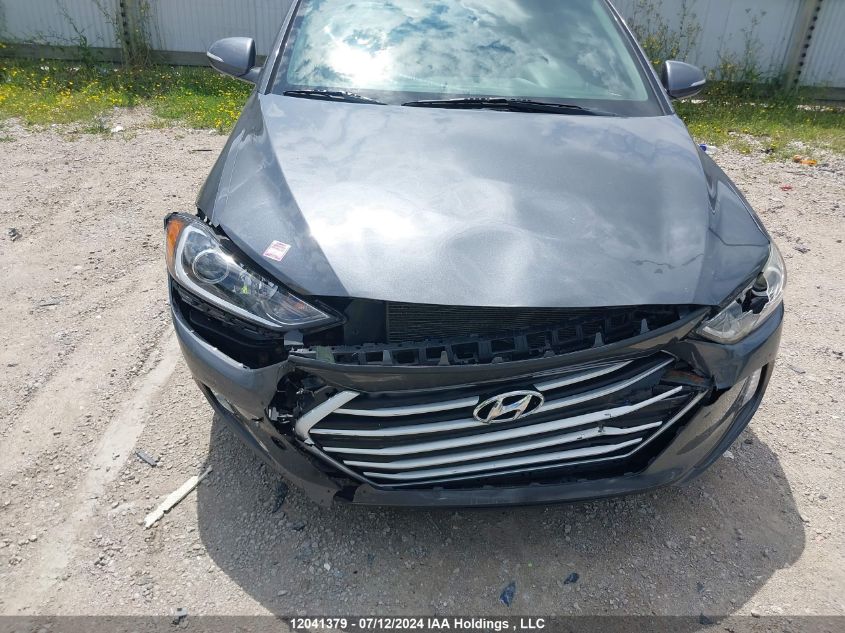 2018 Hyundai Elantra Gls VIN: KMHD84LF4JU484973 Lot: 12041379