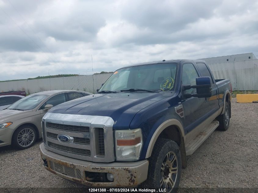 2008 Ford F350 Srw Super Duty VIN: 1FTWW31R78EA41103 Lot: 12041388