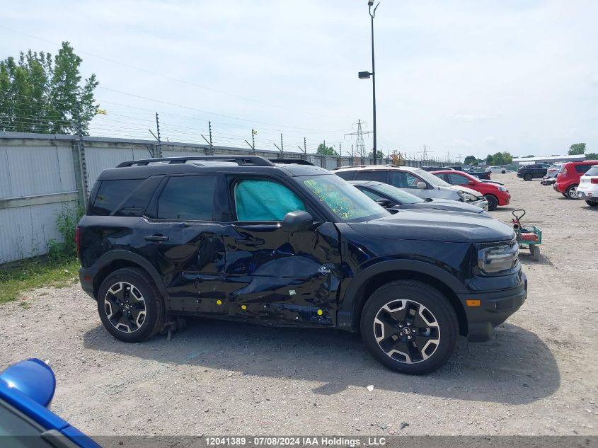 2023 Ford Bronco Sport Outer Banks VIN: 3FMCR9C64PRD27899 Lot: 12041389