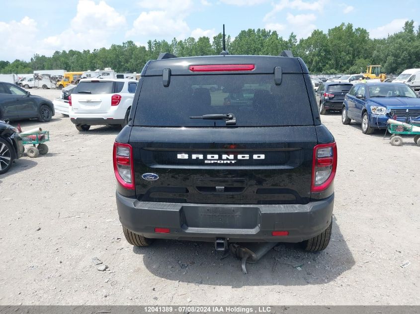 2023 Ford Bronco Sport Outer Banks VIN: 3FMCR9C64PRD27899 Lot: 12041389