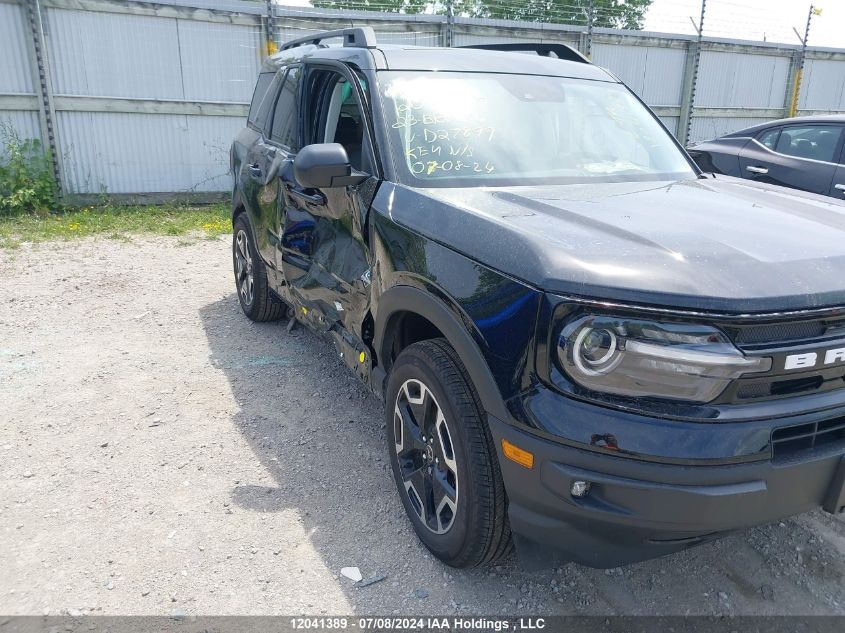 2023 Ford Bronco Sport Outer Banks VIN: 3FMCR9C64PRD27899 Lot: 12041389