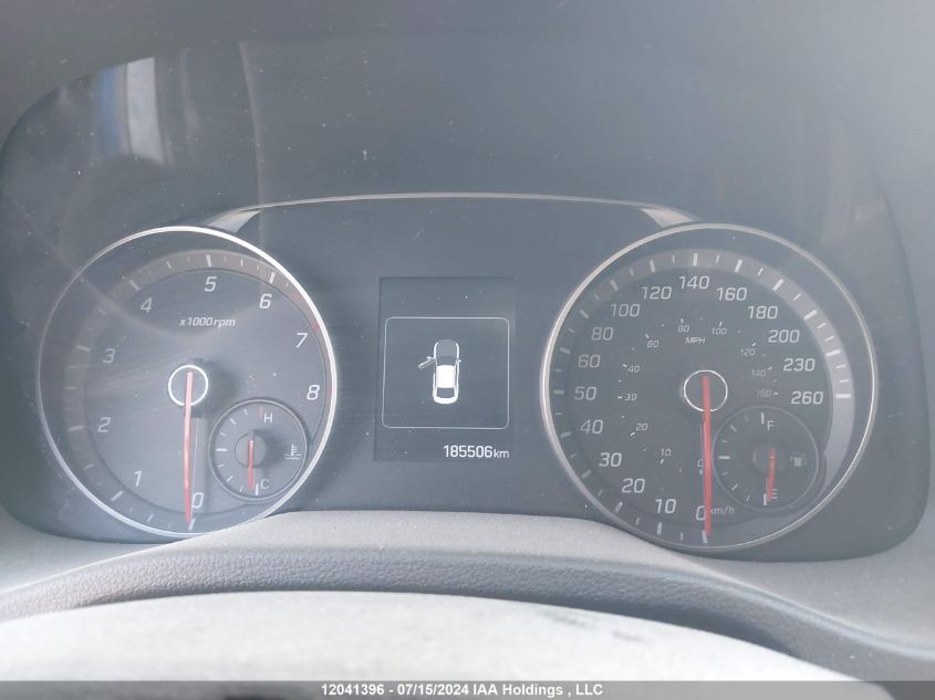 2018 Hyundai Elantra Sport Tech VIN: KMHD04LB8JU460020 Lot: 12041396