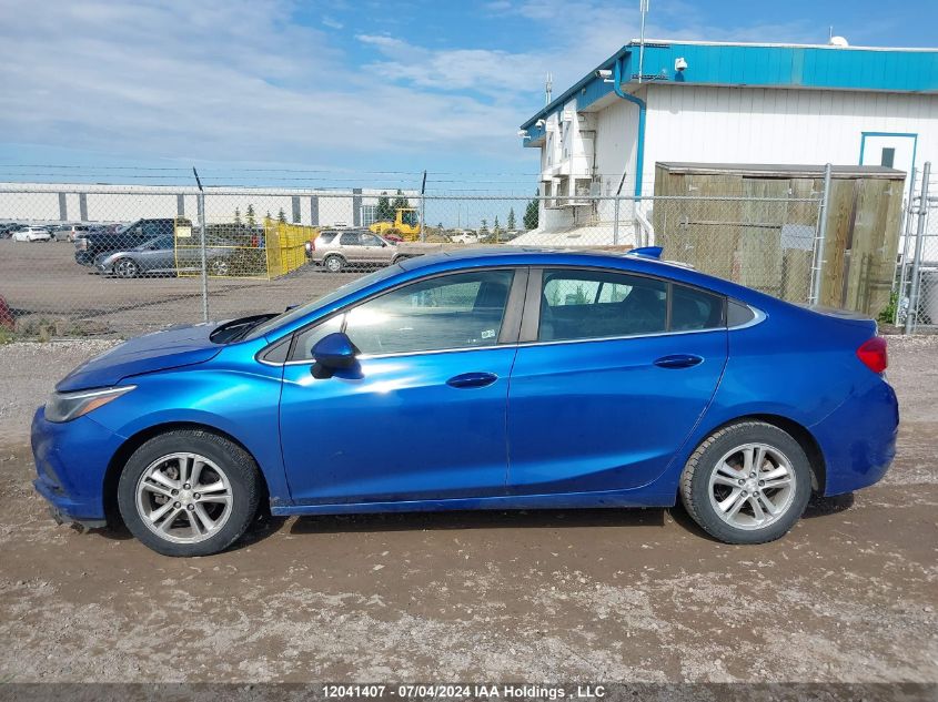 2017 Chevrolet Cruze Lt VIN: 3G1BE5SM8HS590601 Lot: 12041407