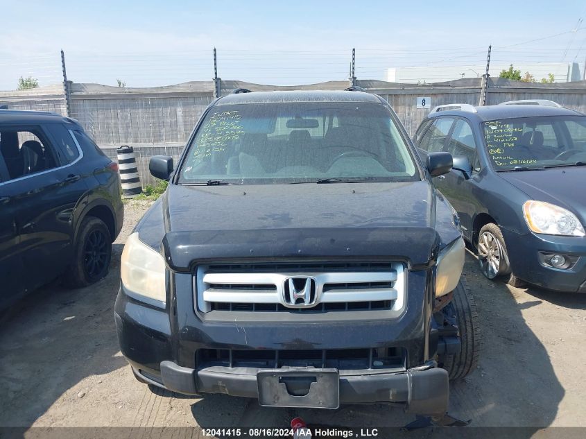 2007 Honda Pilot VIN: 5FNYF28107B500360 Lot: 12041415