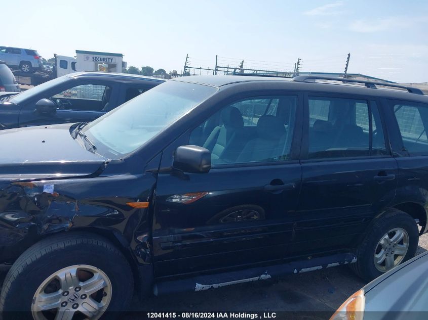 2007 Honda Pilot VIN: 5FNYF28107B500360 Lot: 12041415