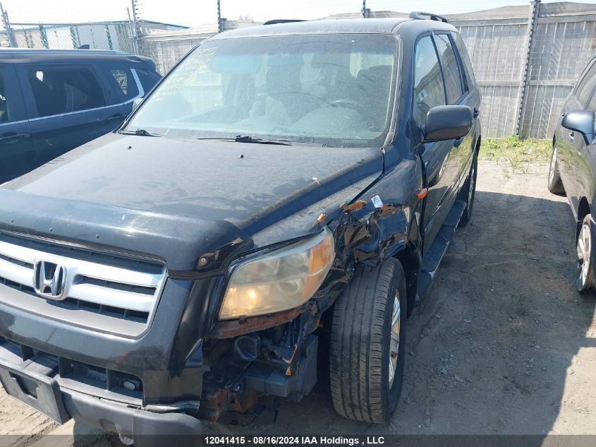 2007 Honda Pilot VIN: 5FNYF28107B500360 Lot: 12041415