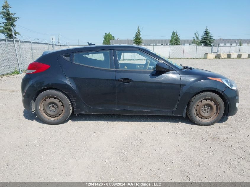 2012 Hyundai Veloster VIN: KMHTC6AD6CU071818 Lot: 12041420