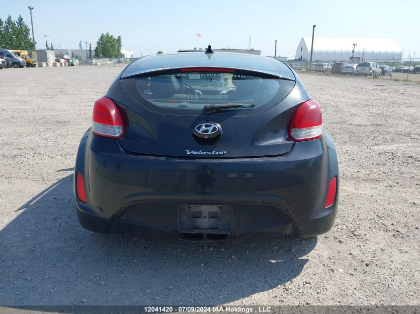 2012 Hyundai Veloster VIN: KMHTC6AD6CU071818 Lot: 12041420