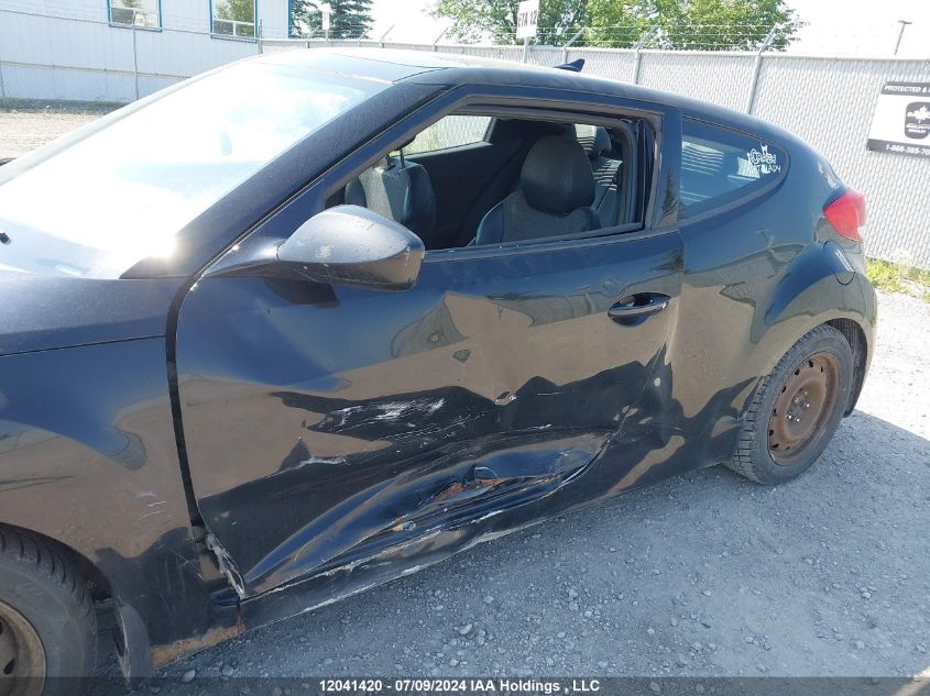 2012 Hyundai Veloster VIN: KMHTC6AD6CU071818 Lot: 12041420