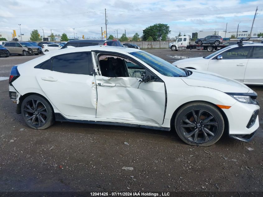 2018 Honda Civic Hatchback VIN: SHHFK7H94JU304191 Lot: 12041425