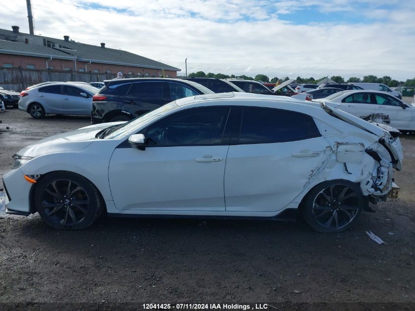 2018 Honda Civic Hatchback VIN: SHHFK7H94JU304191 Lot: 12041425