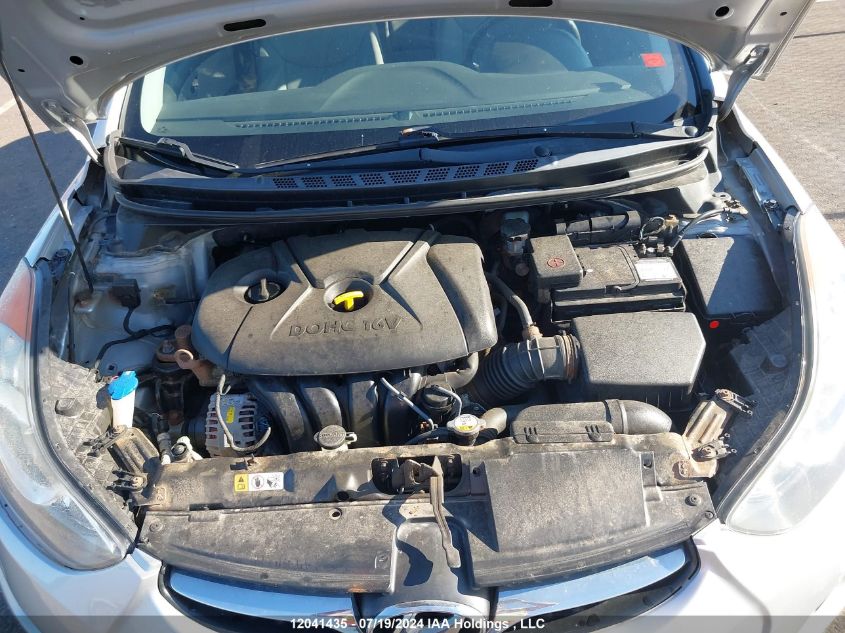 2013 Hyundai Elantra Gl VIN: 5NPDH4AE4DH348453 Lot: 12041435