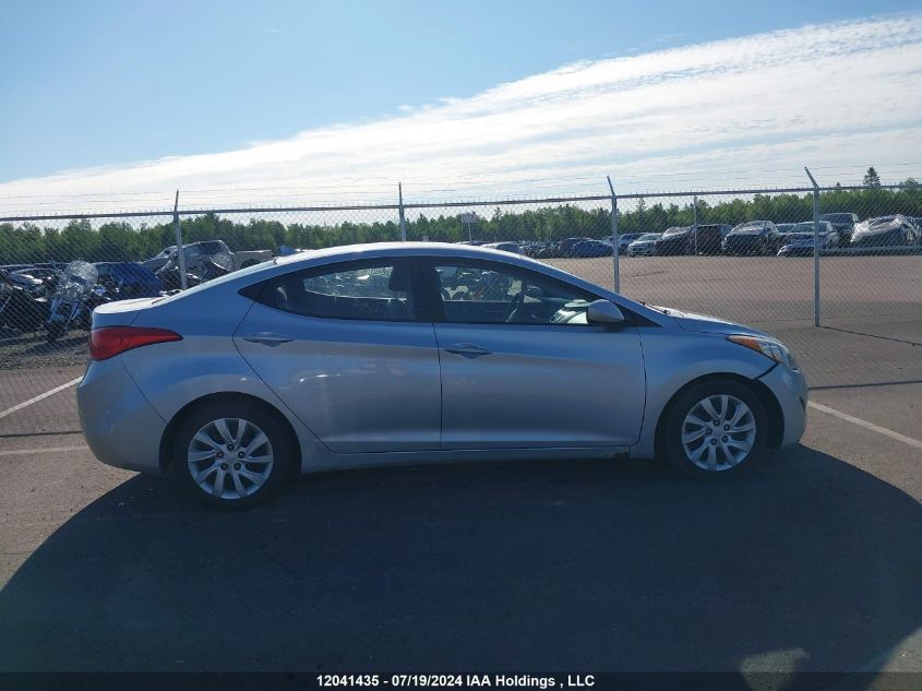 2013 Hyundai Elantra Gl VIN: 5NPDH4AE4DH348453 Lot: 12041435