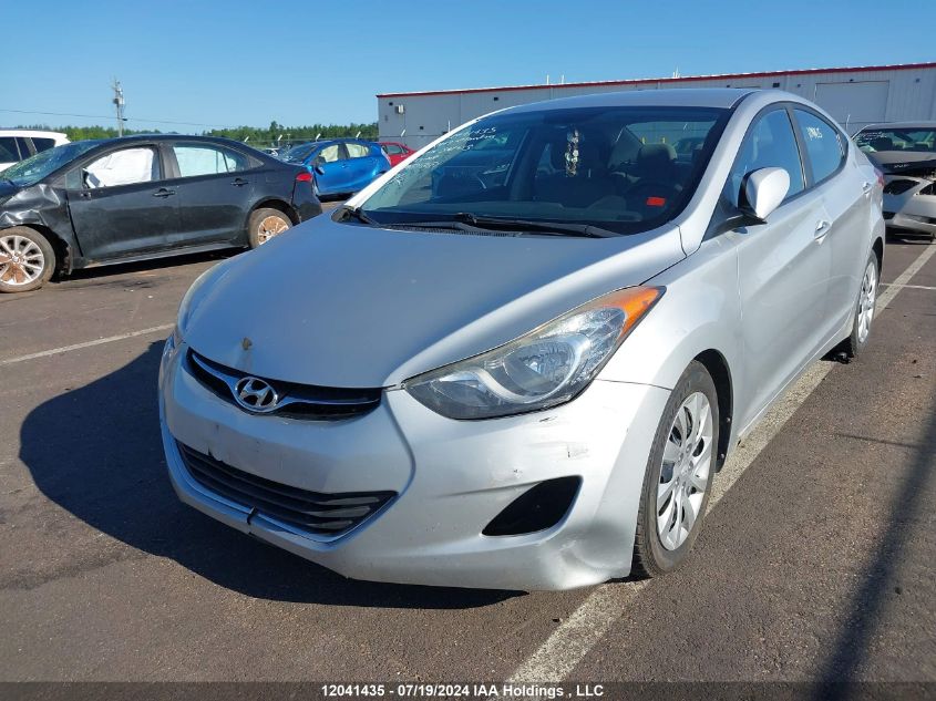 2013 Hyundai Elantra Gl VIN: 5NPDH4AE4DH348453 Lot: 12041435
