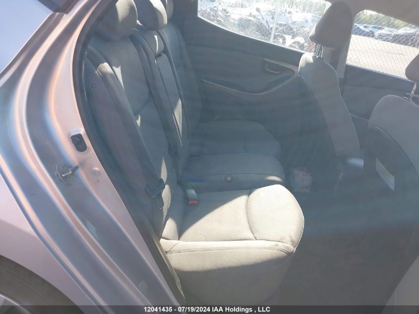 2013 Hyundai Elantra Gl VIN: 5NPDH4AE4DH348453 Lot: 12041435