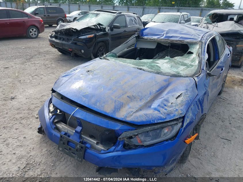 2020 Honda Civic Sedan VIN: 2HGFC2F5XLH015297 Lot: 12041442