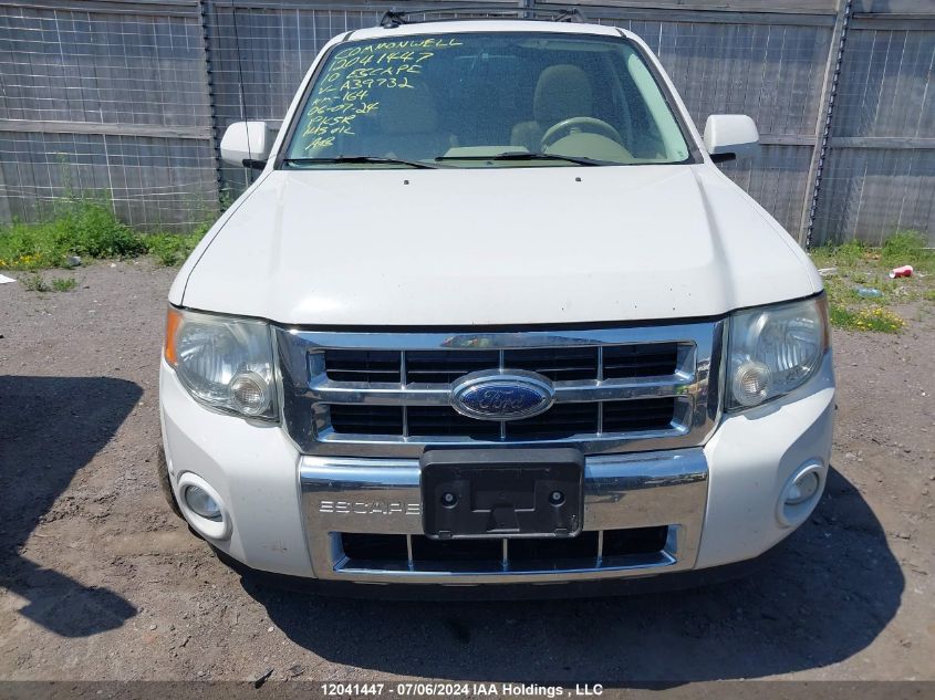 2010 Ford Escape VIN: 1FMCU9EG7AKA39732 Lot: 12041447