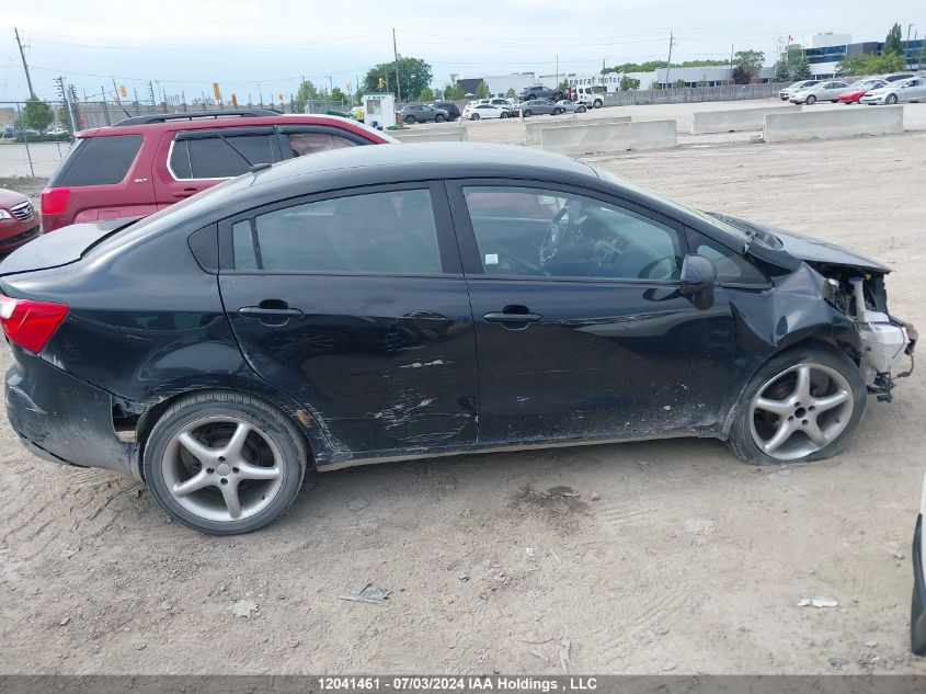 2015 Kia Rio VIN: KNADM4A36F6425697 Lot: 12041461