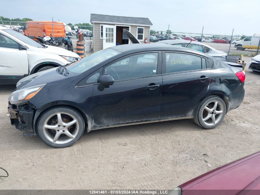 2015 Kia Rio VIN: KNADM4A36F6425697 Lot: 12041461