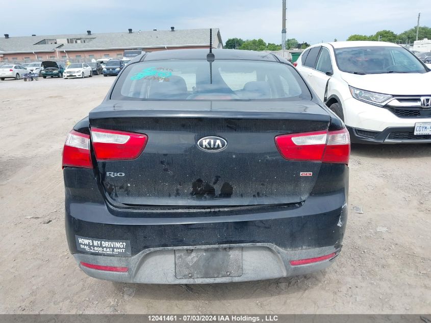 2015 Kia Rio VIN: KNADM4A36F6425697 Lot: 12041461