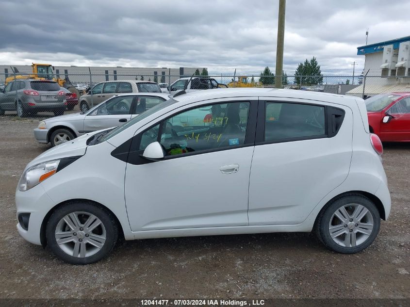 2015 Chevrolet Spark VIN: KL8CD6S9XFC707817 Lot: 12041477