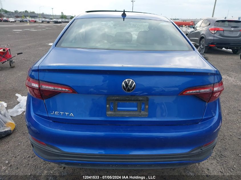 2022 Volkswagen Jetta VIN: 3VWSM7BU1NM004405 Lot: 12041533