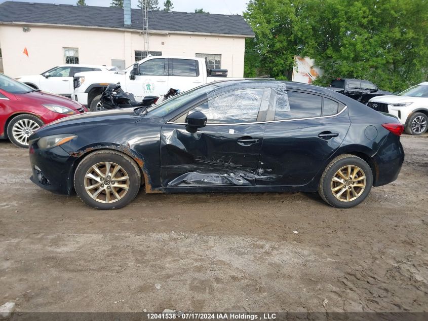 2014 Mazda Mazda3 VIN: JM1BM1V76E1165111 Lot: 12041538
