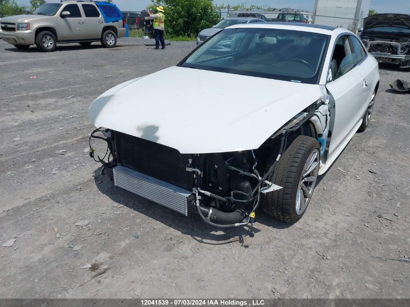 2016 Audi A5 VIN: WAUM2AFRXGA030521 Lot: 12041539