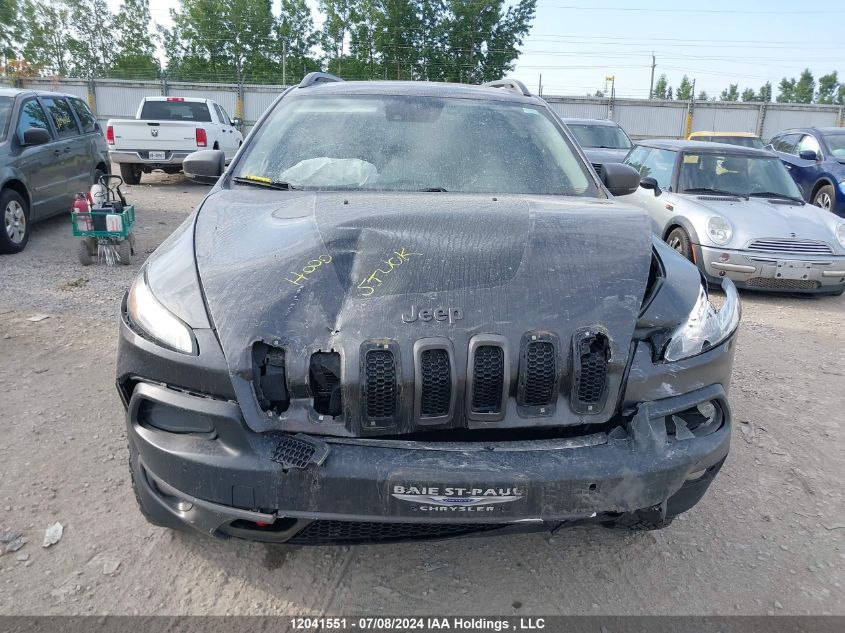 2015 Jeep Cherokee Trailhawk VIN: 1C4PJMBS2FW691295 Lot: 12041551