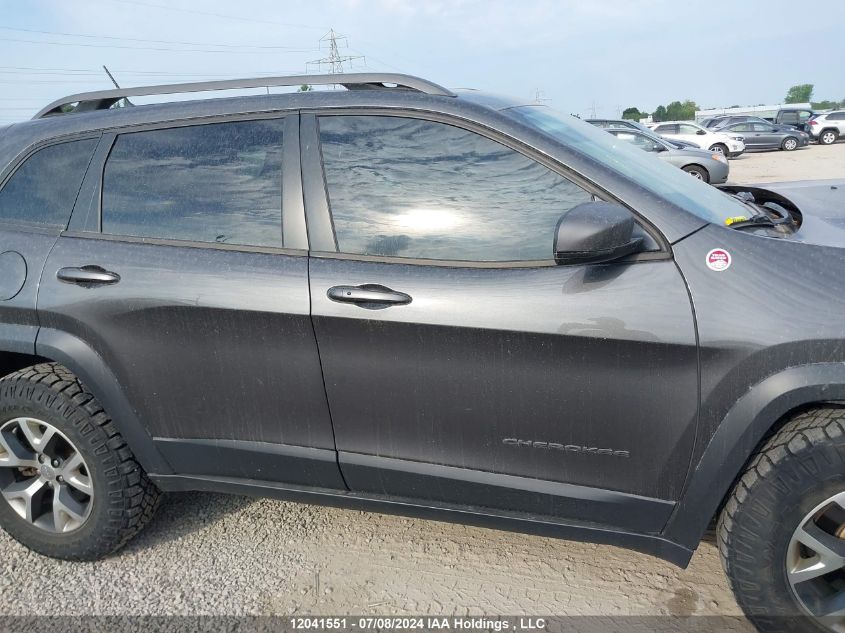 2015 Jeep Cherokee Trailhawk VIN: 1C4PJMBS2FW691295 Lot: 12041551