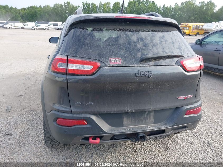 2015 Jeep Cherokee Trailhawk VIN: 1C4PJMBS2FW691295 Lot: 12041551