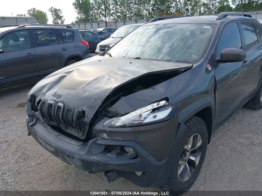 2015 Jeep Cherokee Trailhawk VIN: 1C4PJMBS2FW691295 Lot: 12041551