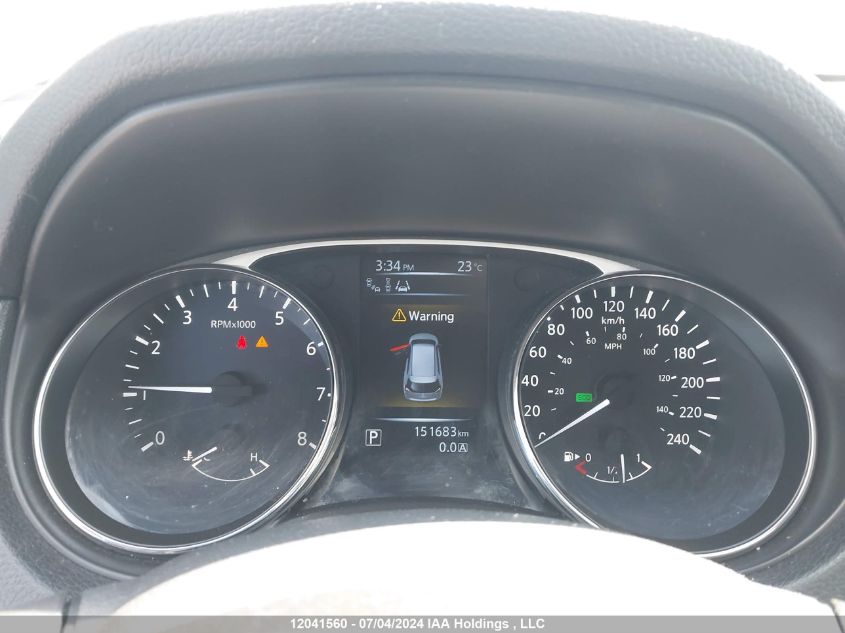 2015 Nissan Rogue VIN: 5N1AT2MV0FC750711 Lot: 12041560