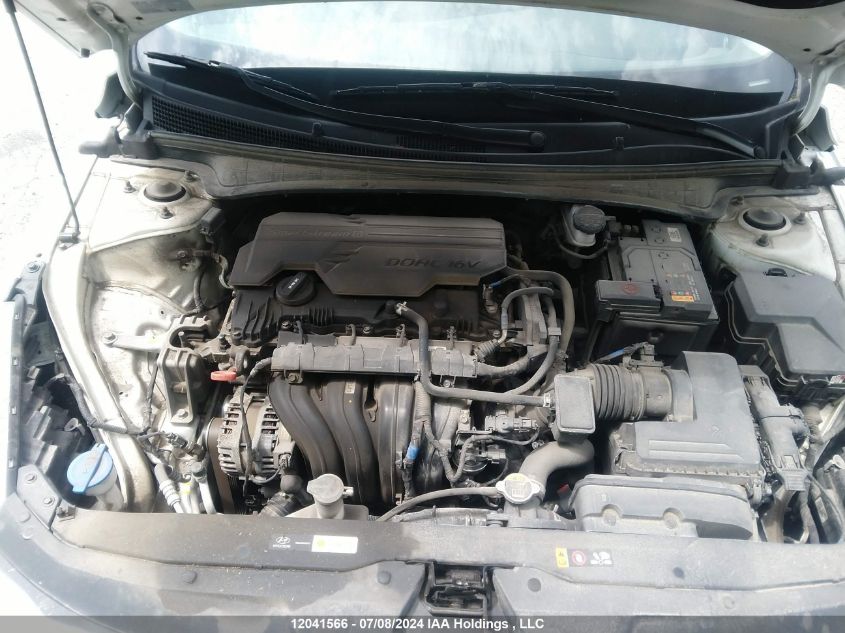 2022 Hyundai Elantra Preferred Ivt With Sun And Tech Package VIN: KMHLM4AG5NU248390 Lot: 12041566