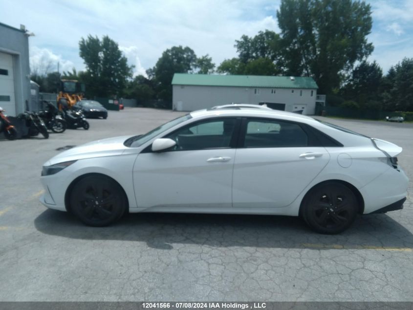 2022 Hyundai Elantra Preferred Ivt With Sun And Tech Package VIN: KMHLM4AG5NU248390 Lot: 12041566