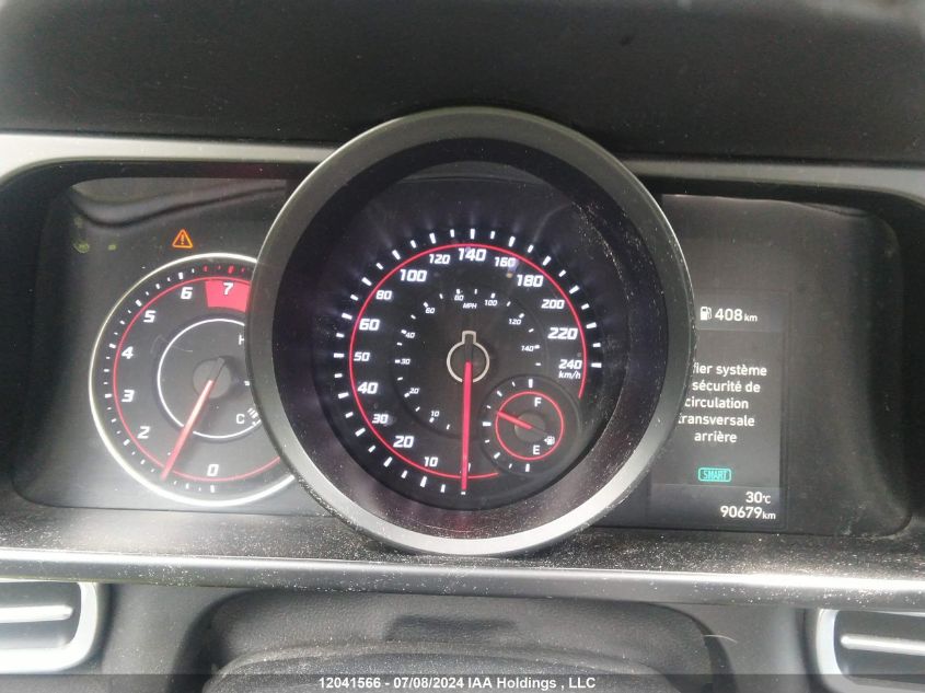 2022 Hyundai Elantra Preferred Ivt With Sun And Tech Package VIN: KMHLM4AG5NU248390 Lot: 12041566