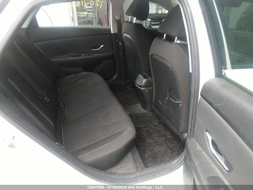 2022 Hyundai Elantra Preferred Ivt With Sun And Tech Package VIN: KMHLM4AG5NU248390 Lot: 12041566