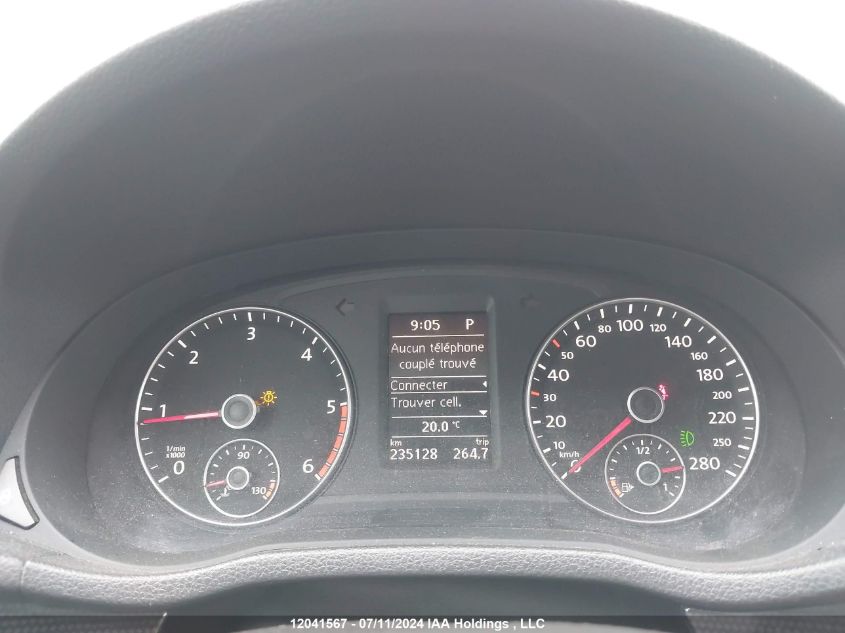 2012 Volkswagen Passat VIN: 1VWCN7A33CC078028 Lot: 12041567