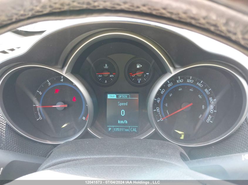 2014 Chevrolet Cruze Lt VIN: 1G1PC5SBXE7318653 Lot: 12041573