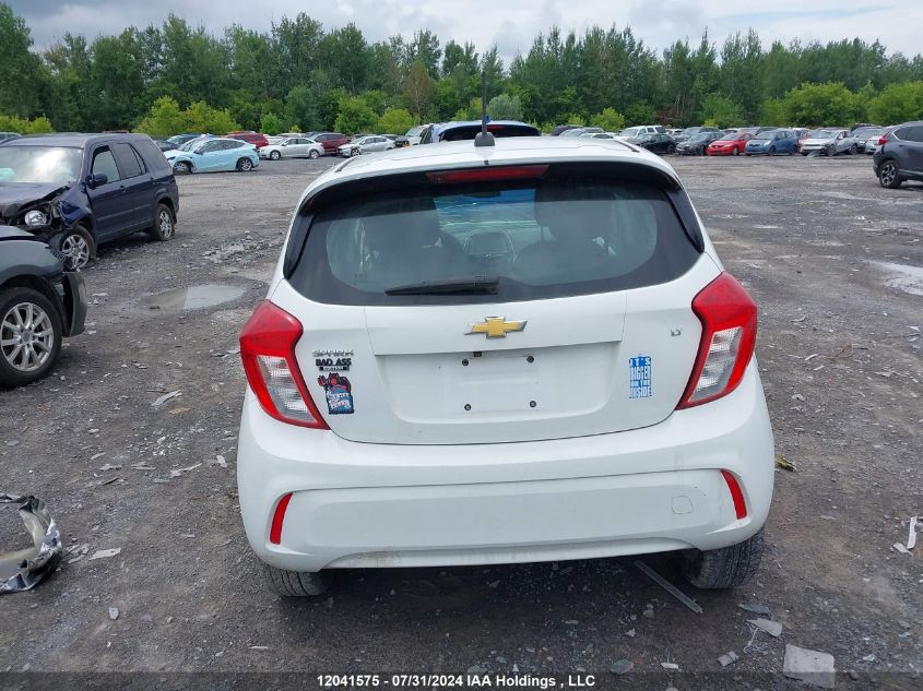 2017 Chevrolet Spark VIN: KL8CD6SA1HC815000 Lot: 12041575