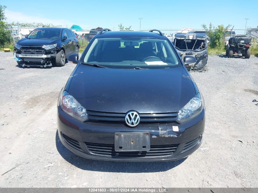 2011 Volkswagen Golf Wagon VIN: 3VWPX8AJ9BM721608 Lot: 12041603