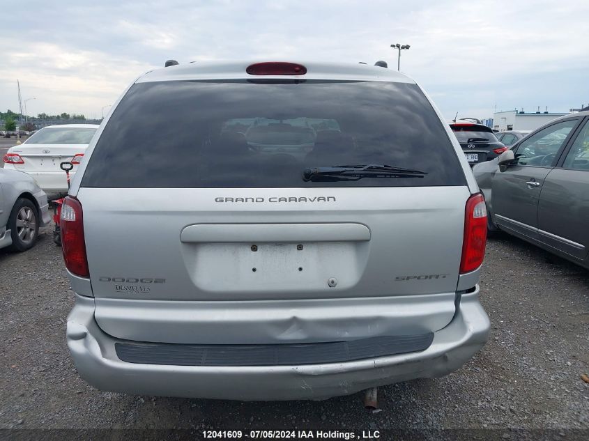 2003 Dodge Grand Caravan Sport VIN: 1D4GP44R13B306114 Lot: 12041609