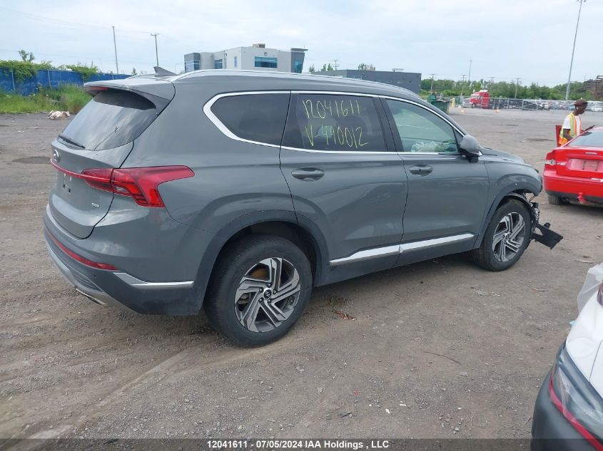 2023 Hyundai Santa Fe Sel Premium VIN: 5NMS3DAJ9PH490012 Lot: 12041611