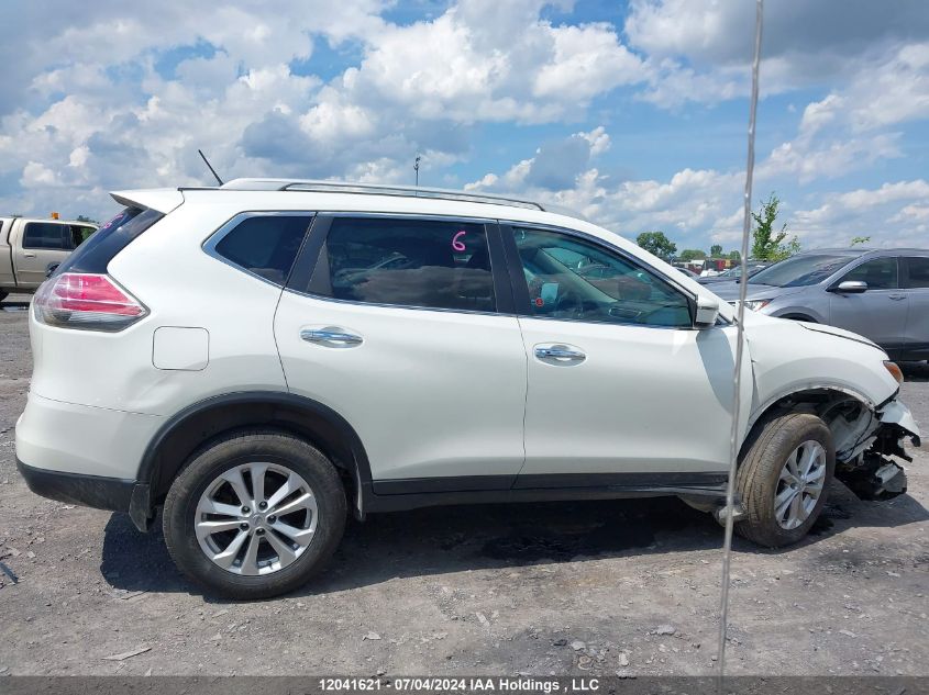 2016 Nissan Rogue VIN: 5N1AT2MV6GC835831 Lot: 12041621