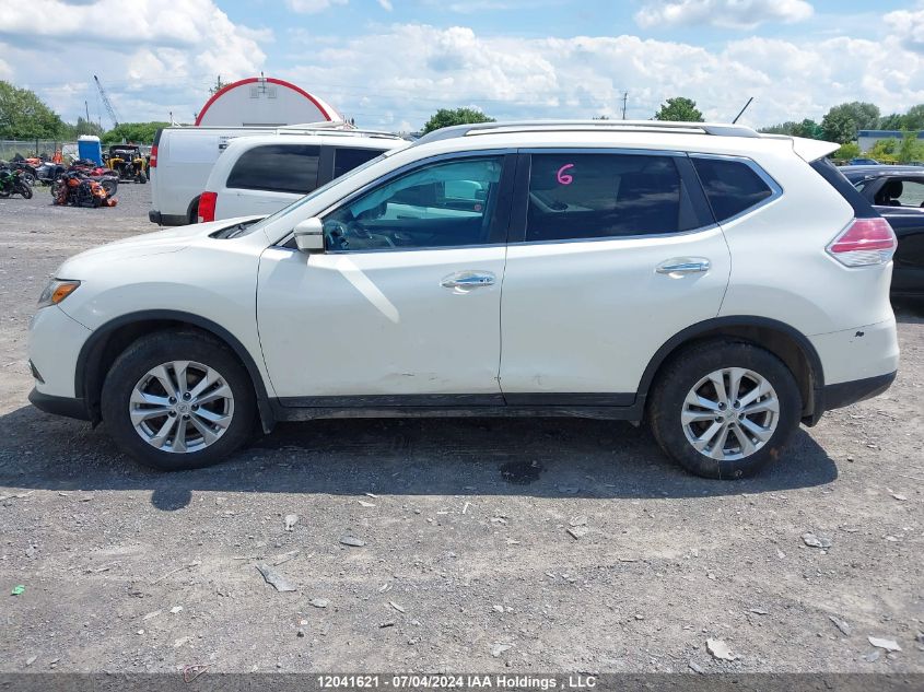 2016 Nissan Rogue VIN: 5N1AT2MV6GC835831 Lot: 12041621