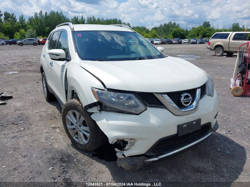 2016 Nissan Rogue VIN: 5N1AT2MV6GC835831 Lot: 12041621