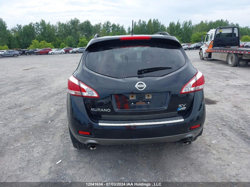 2012 Nissan Murano Sv VIN: JN8AZ1MW7CW203620 Lot: 12041634