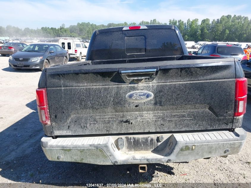 2018 Ford F150 Supercrew VIN: 1FTEW1E5XJKE05044 Lot: 12041637