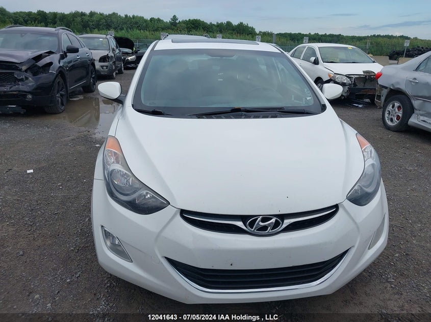 2013 Hyundai Elantra Gls VIN: 5NPDH4AE7DH190321 Lot: 12041643